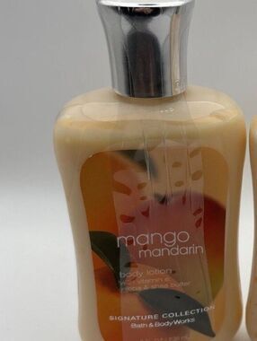 Bath & Body Works MANGO MANDARIN Jojoba Oil Shea Butter Body Lotion NEW